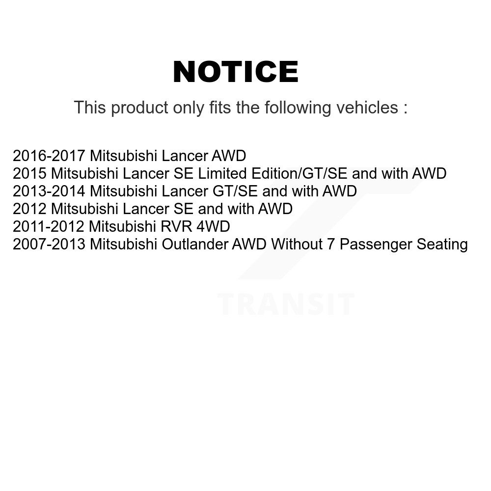 TRANSIT WAREHOUSE - 70-512381 - Rear Hub Assembly