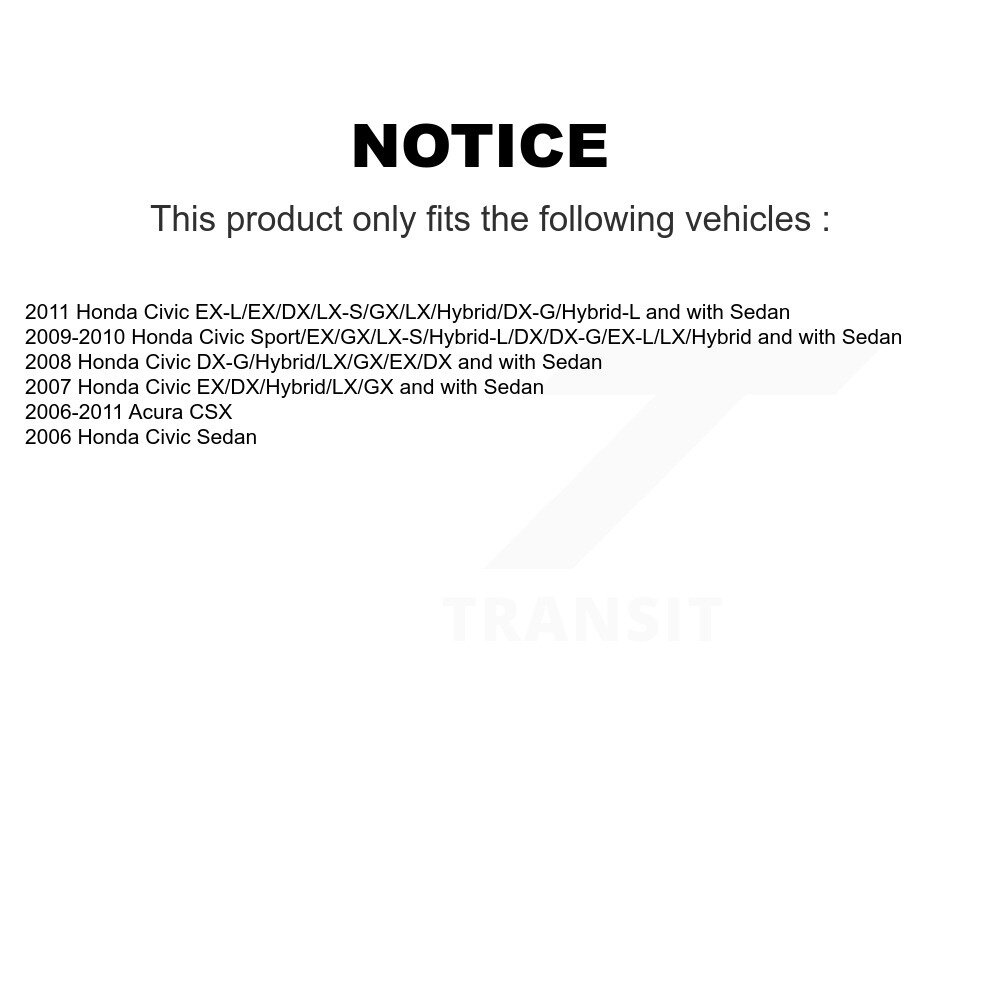 TRANSIT WAREHOUSE - 78-5609 - Rear Shock Absorber