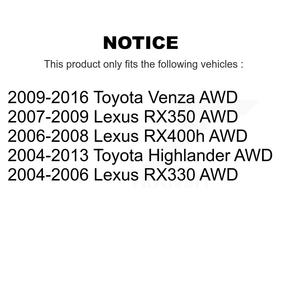 TRANSIT WAREHOUSE - 70-512284 - Rear Hub Assembly