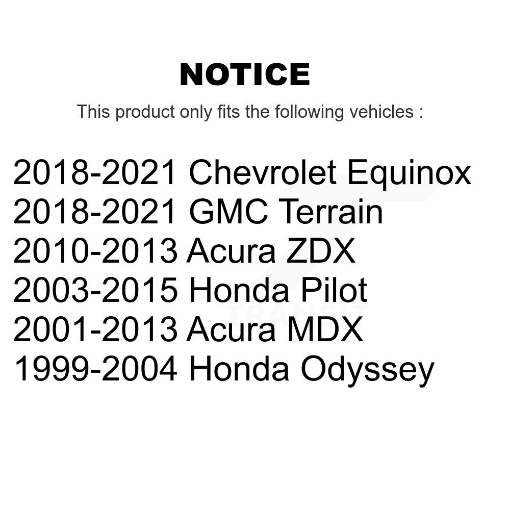 Top Quality - 72-K90349 - Suspension Stabilizer Bar Link Kit