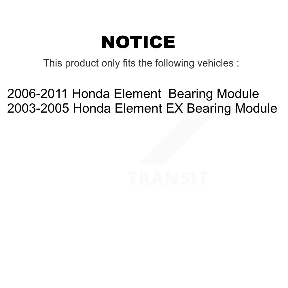 TRANSIT WAREHOUSE - 70-512262 - Wheel Bearing Module
