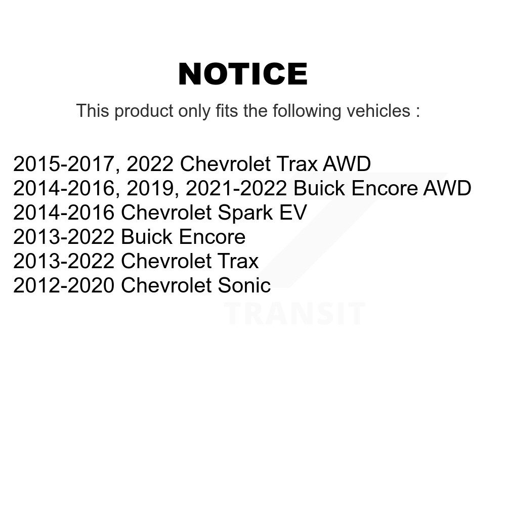 TRANSIT WAREHOUSE - 70-510119 - Front Wheel Bearing
