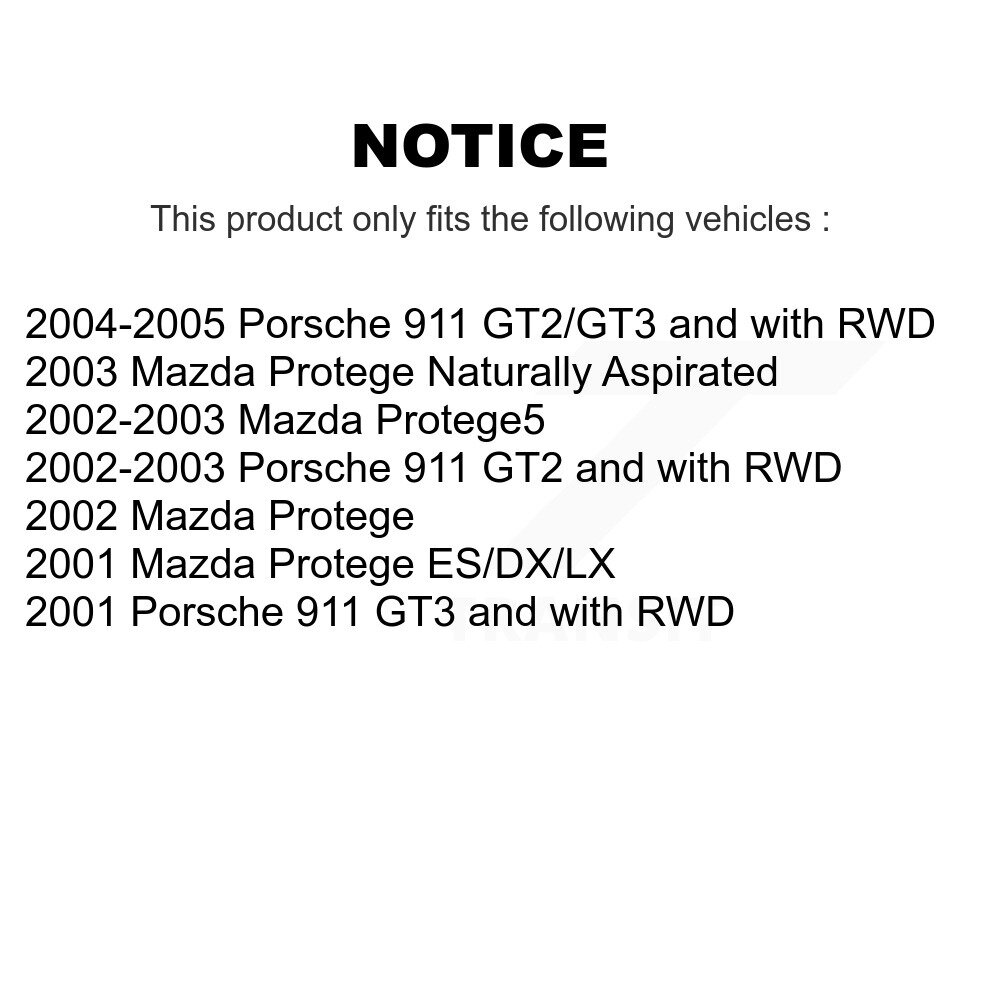 Top Quality - 72-K80868 - Suspension Stabilizer Bar Link Kit