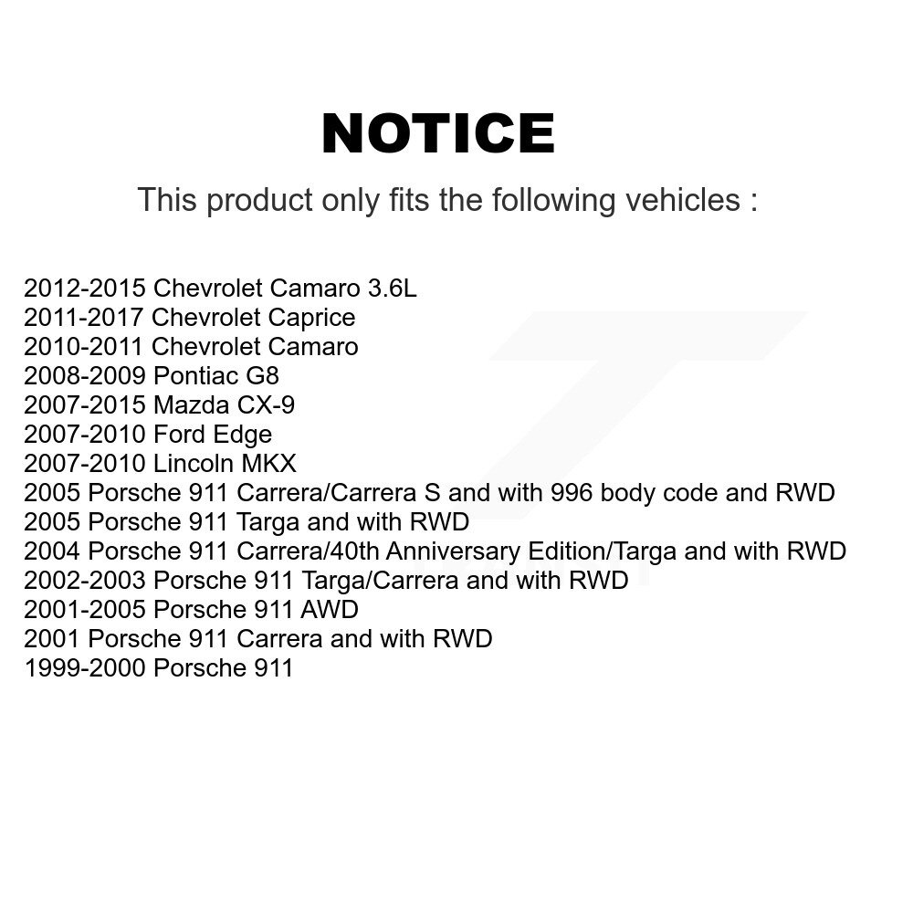 Top Quality - 72-K750184 - Suspension Stabilizer Bar Link Kit