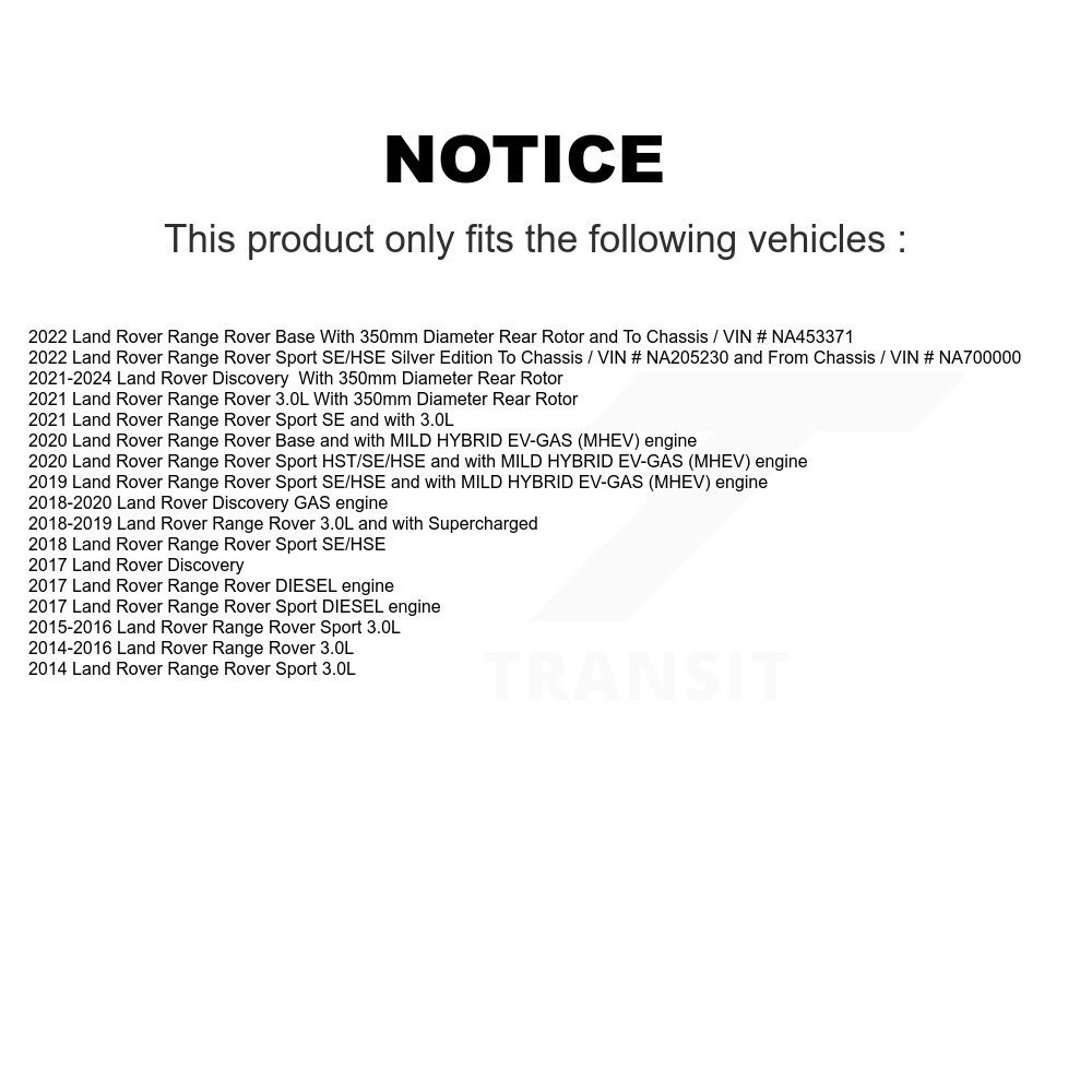 GENIUS - GCR-982066 - Coated Disc Brake Rotor