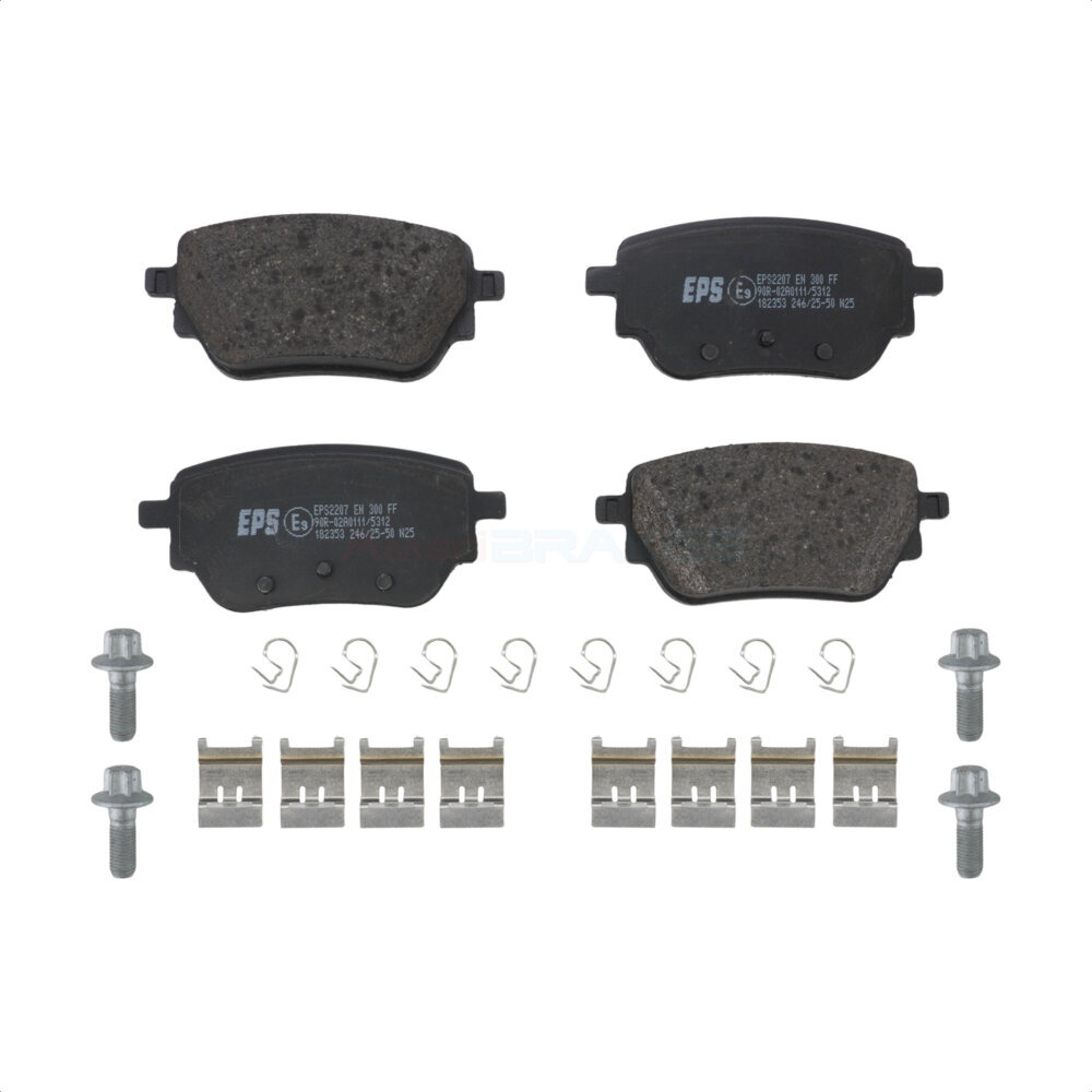 Low-Metallic Brake Pads