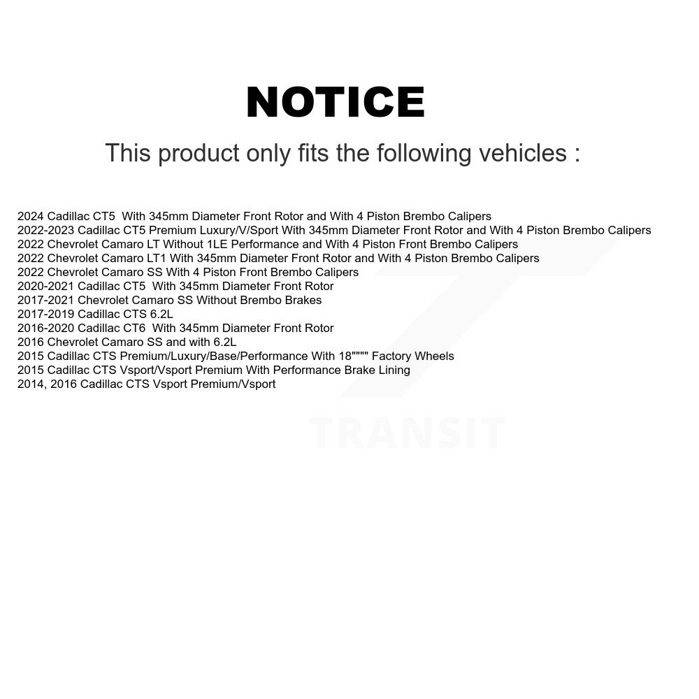 GENIUS - GCR-581912 - Coated Disc Brake Rotor