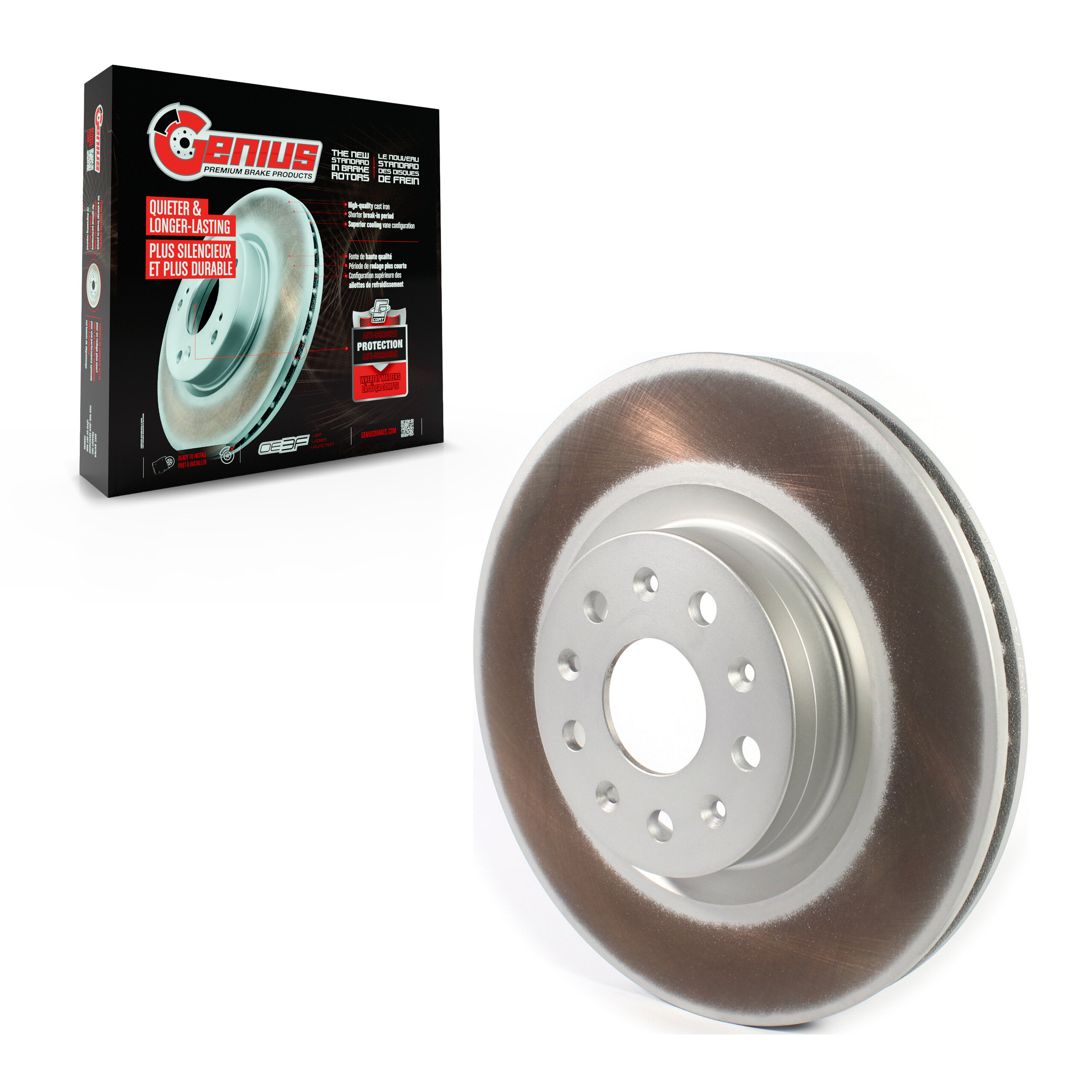 Coated Disc Brake Rotor