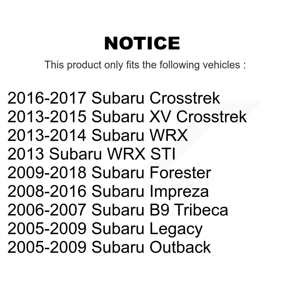 Top Quality - 72-K201605 - Suspension Control Arm Bushing