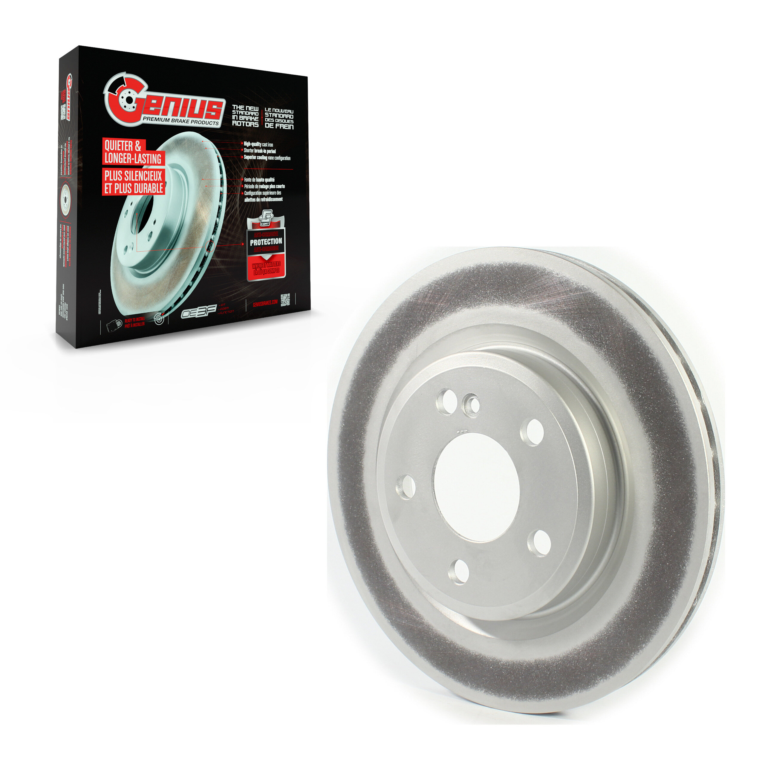 Coated Disc Brake Rotor