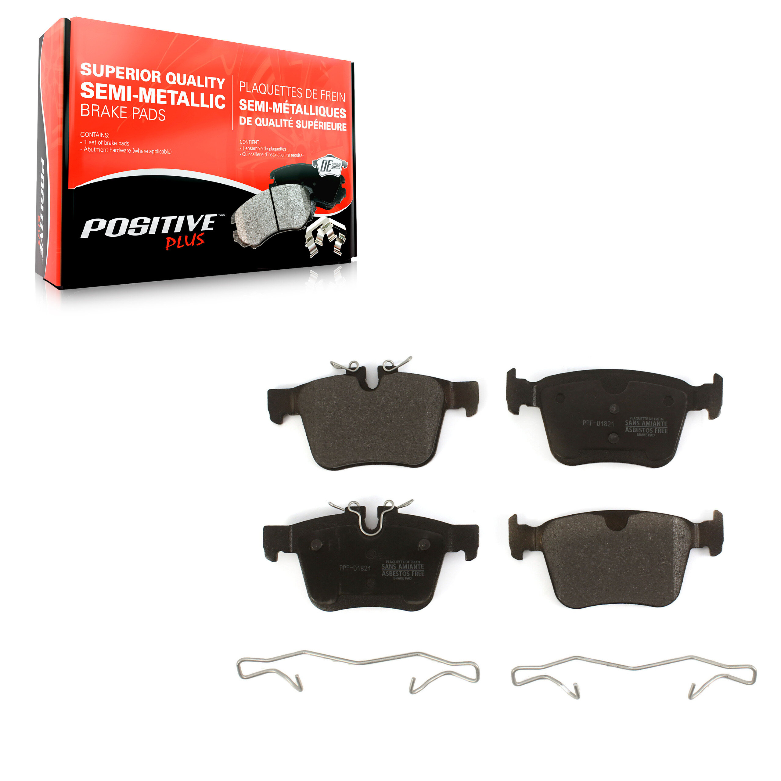 Semi-Metallic Brake Pads