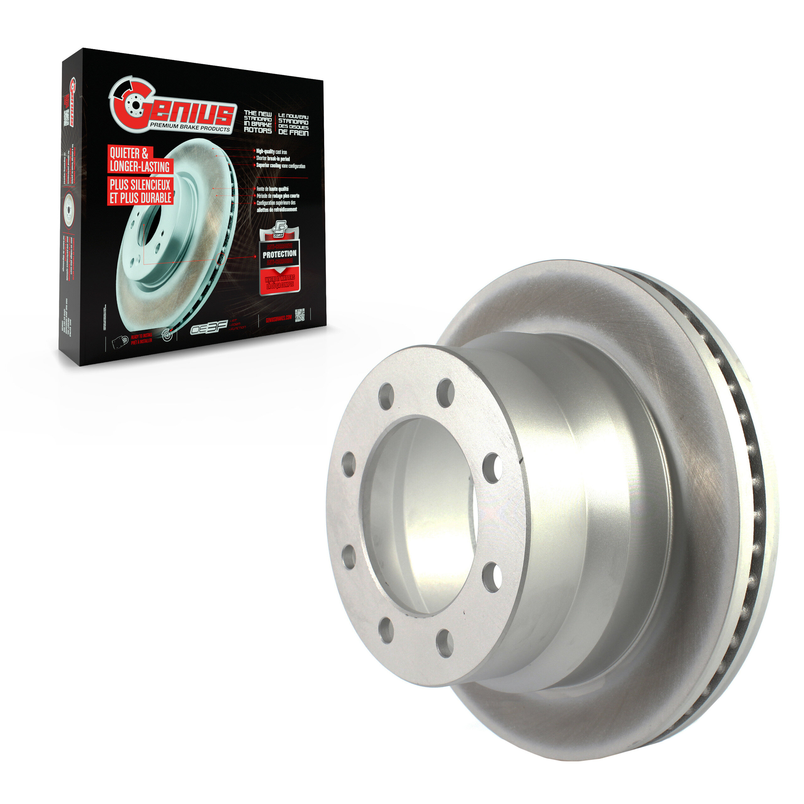 Coated Disc Brake Rotor