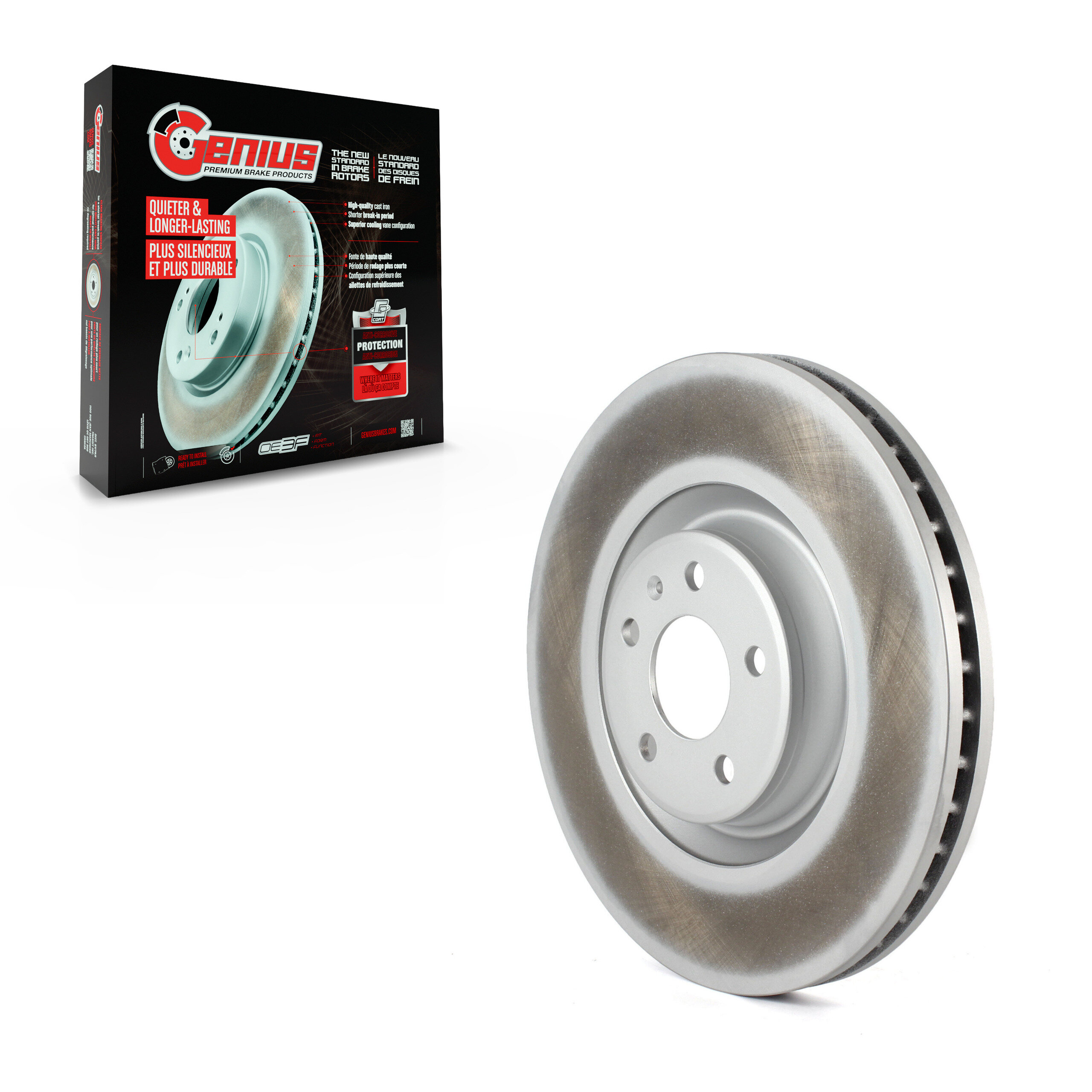 Coated Disc Brake Rotor