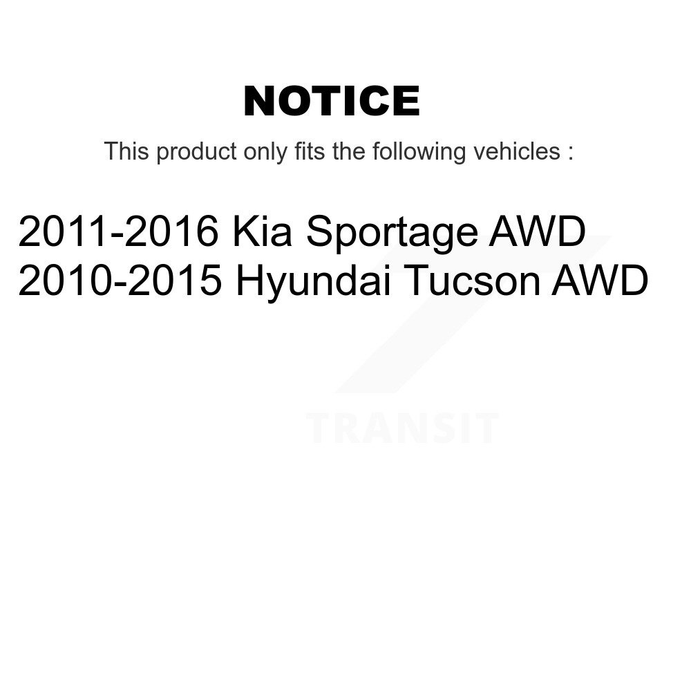 Top Quality - 72-K750594 - Suspension Stabilizer Bar Link Kit
