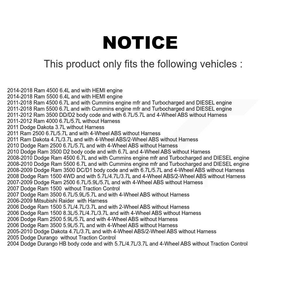 Mpulse - SEN-2ABS0341 - ABS Wheel Speed Sensor