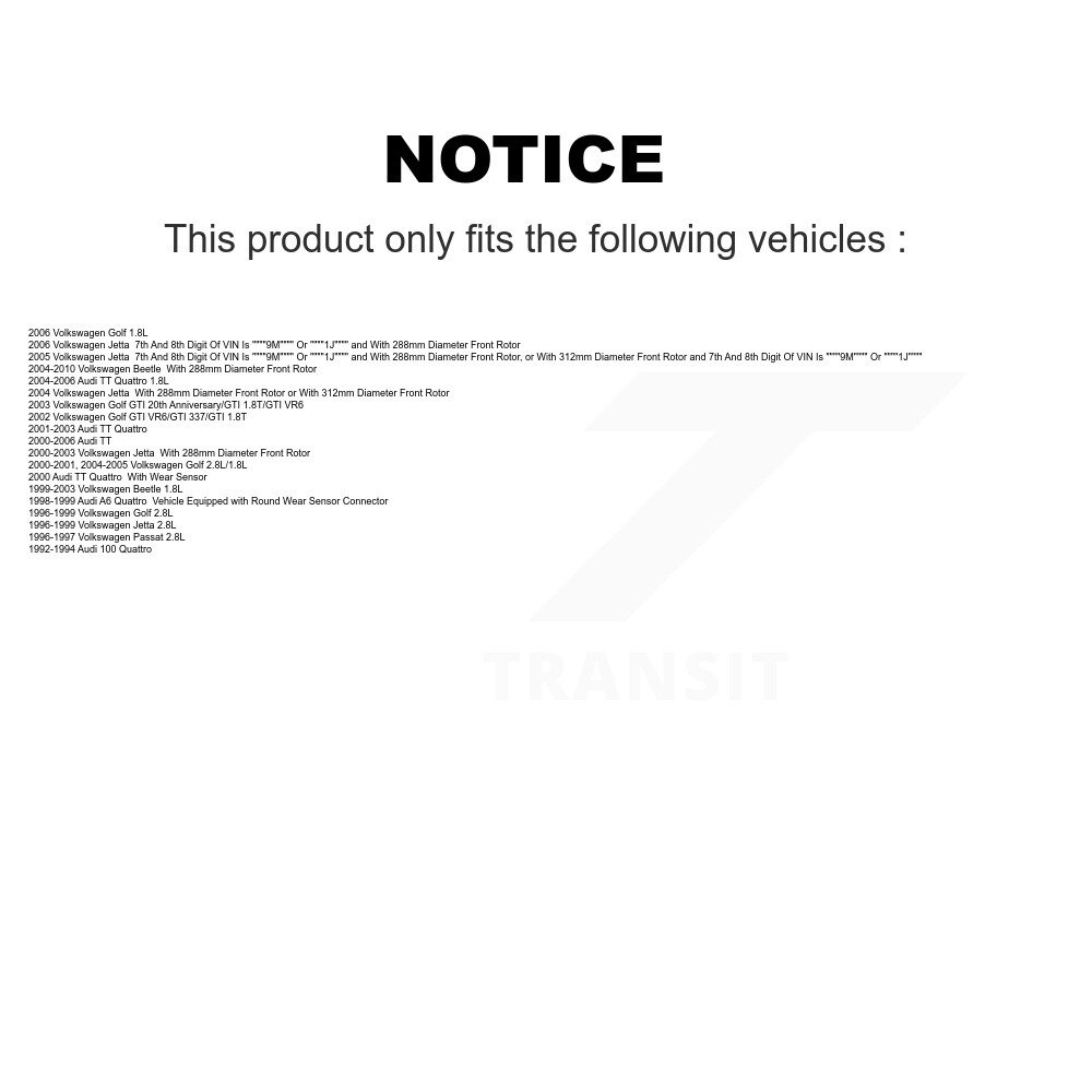 AmeriBRAKES - NWF-PRM687A - Semi-Metallic Brake Pads