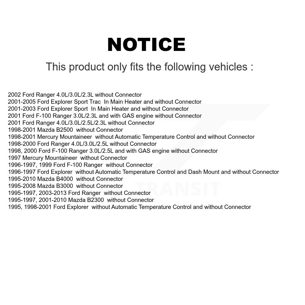 Mpulse - SEN-2BMR0294 - HVAC Blower Motor Resistor