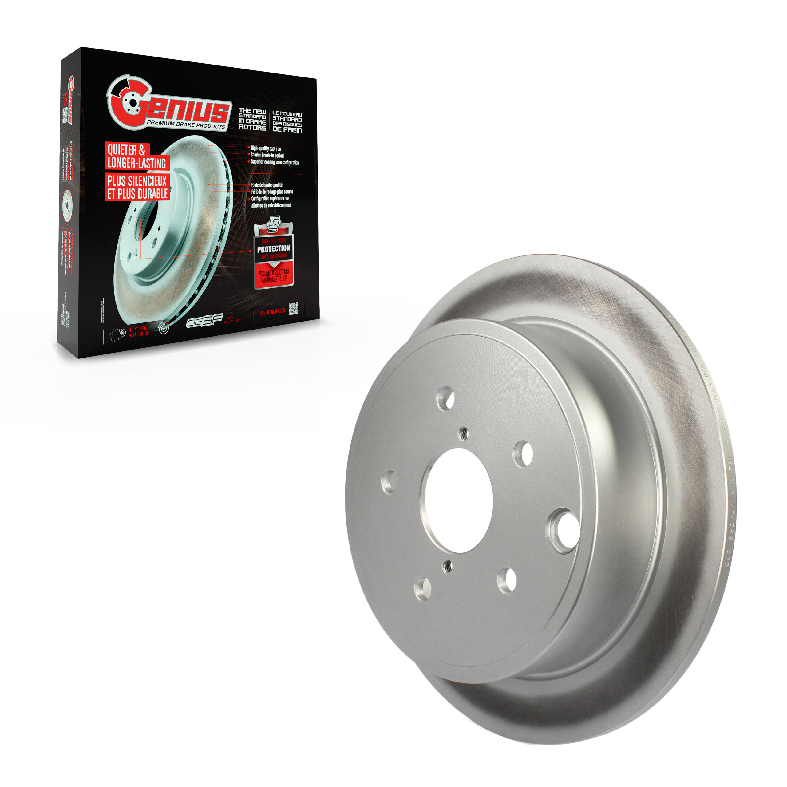 Coated Disc Brake Rotor