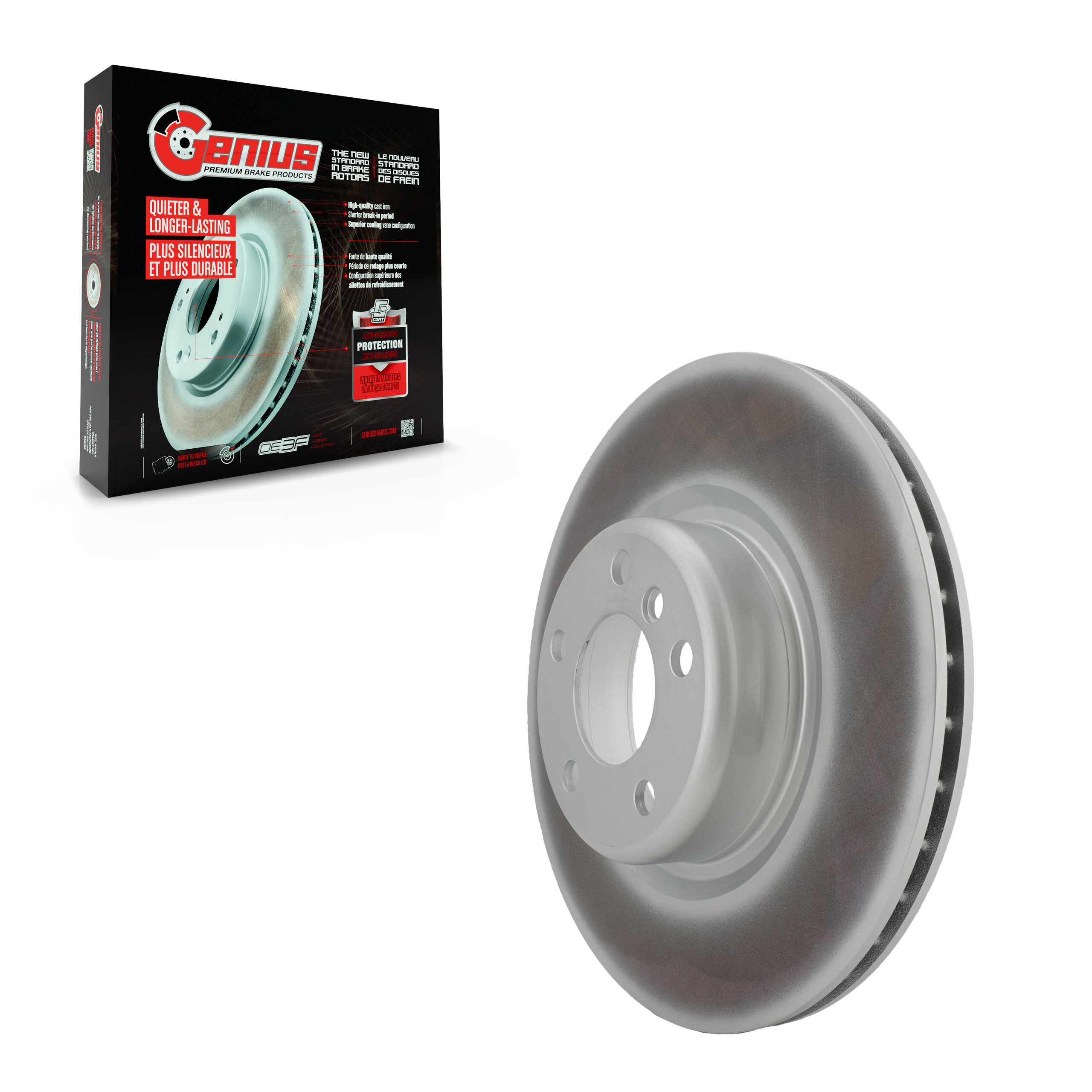 Coated Disc Brake Rotor