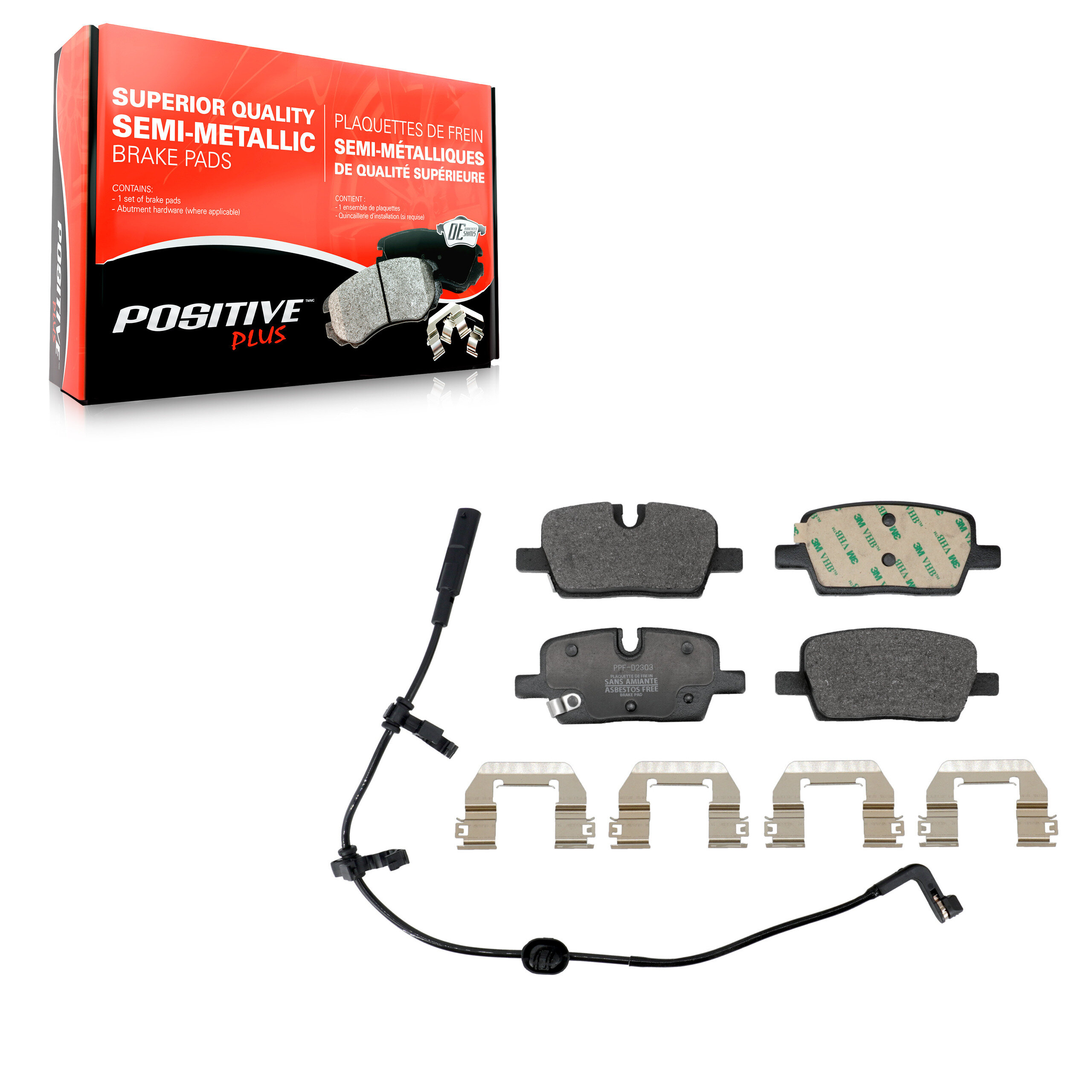 Semi-Metallic Brake Pads