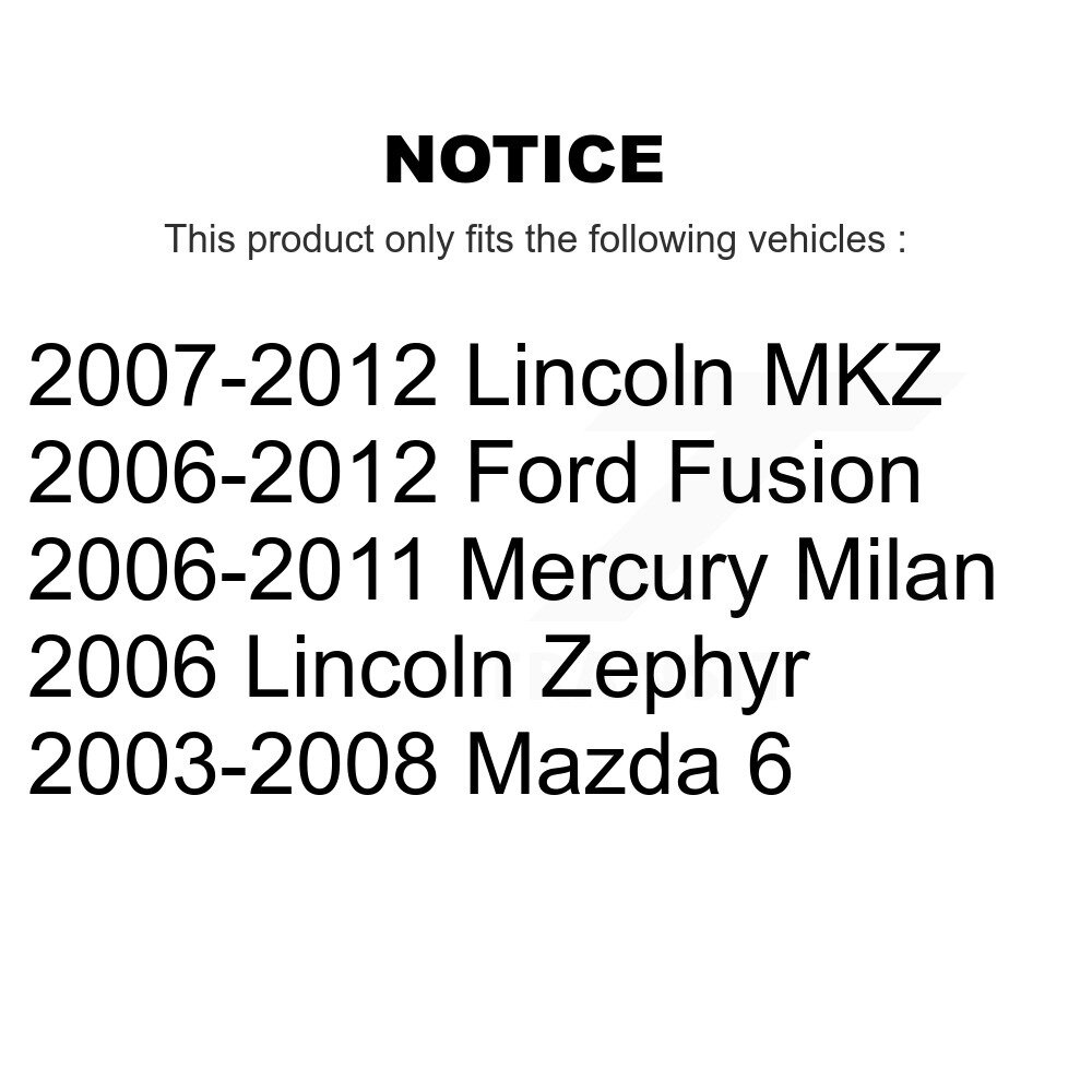 Top Quality - 72-K750007 - Suspension Stabilizer Bar Link Kit