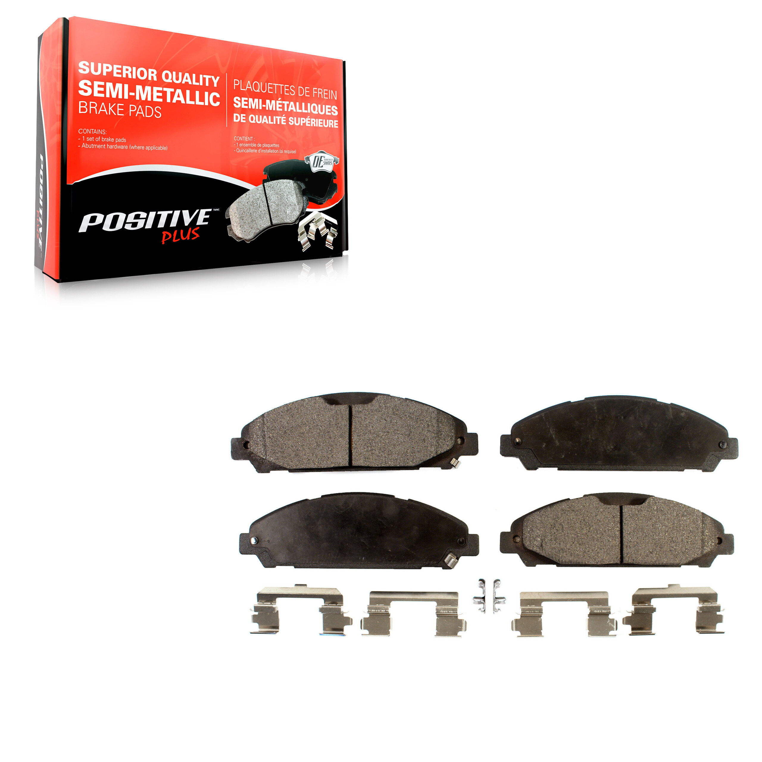Semi-Metallic Brake Pads