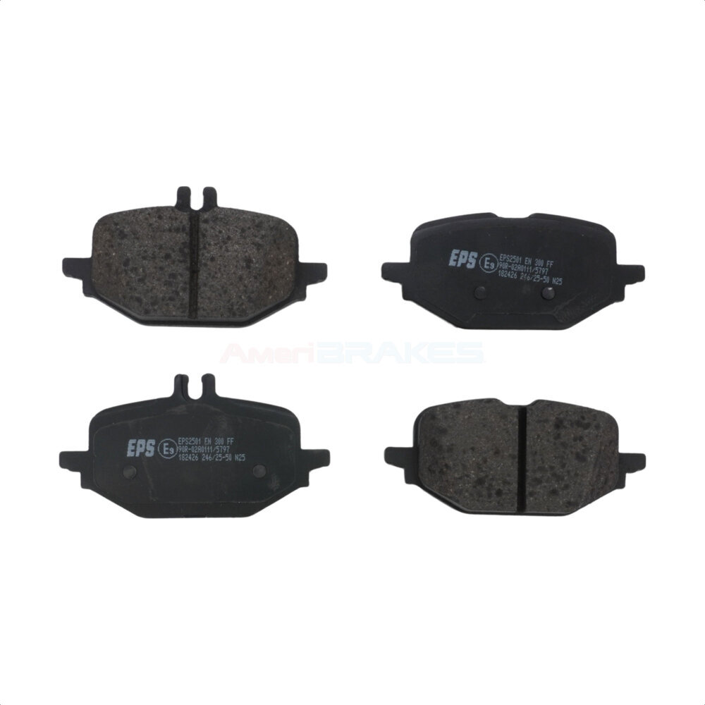 Low-Metallic Brake Pads