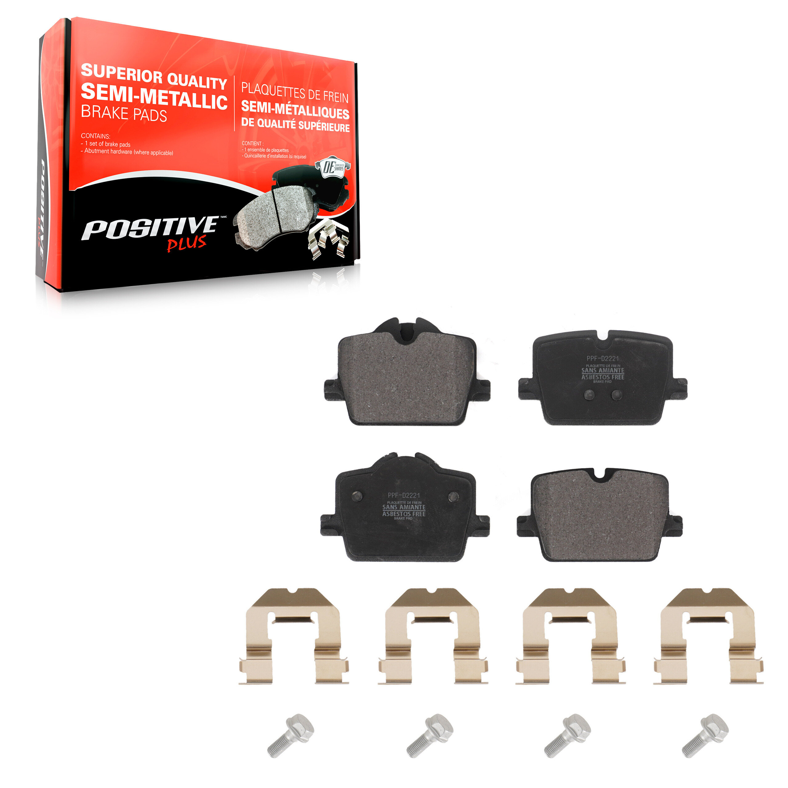 Semi-Metallic Brake Pads
