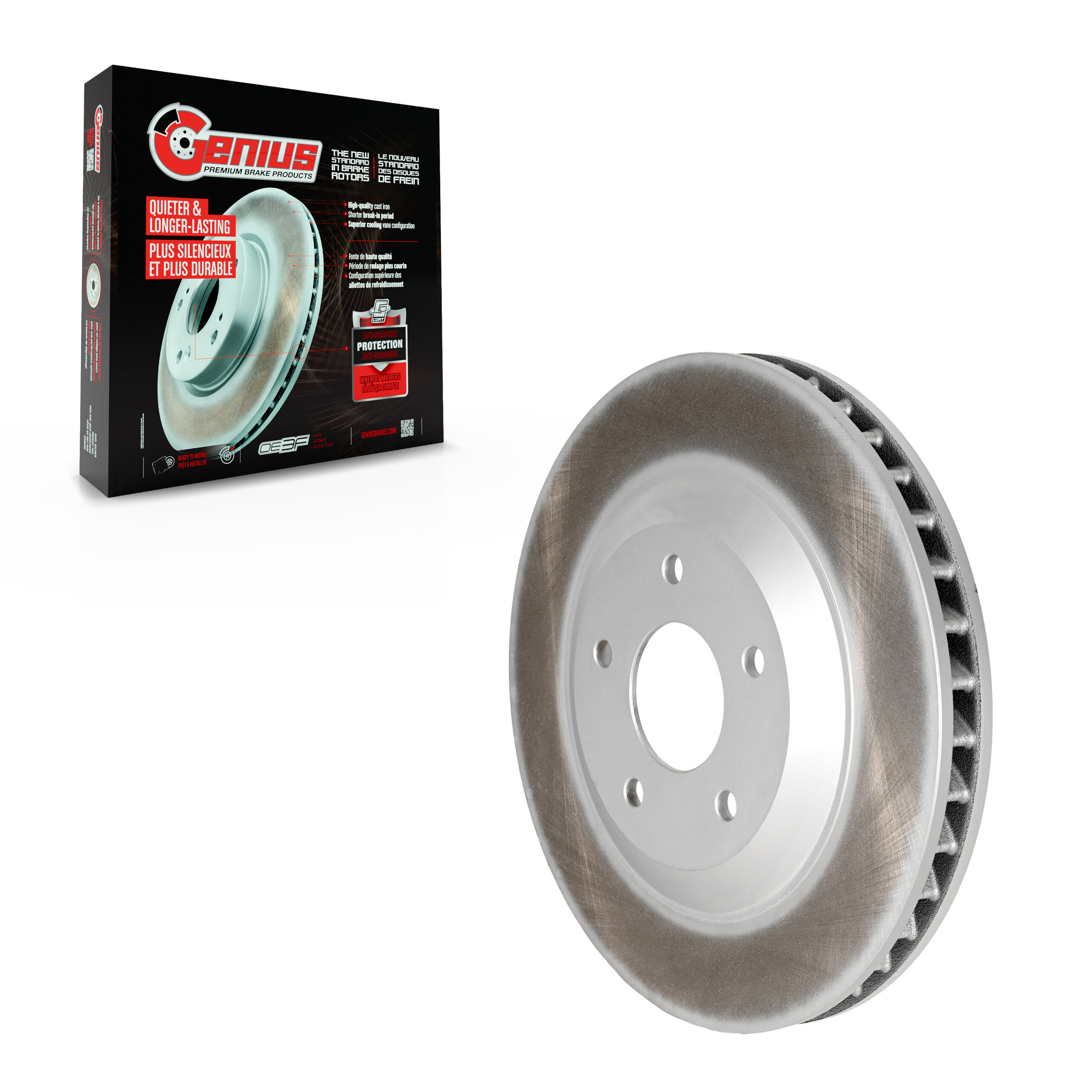 Coated Disc Brake Rotor