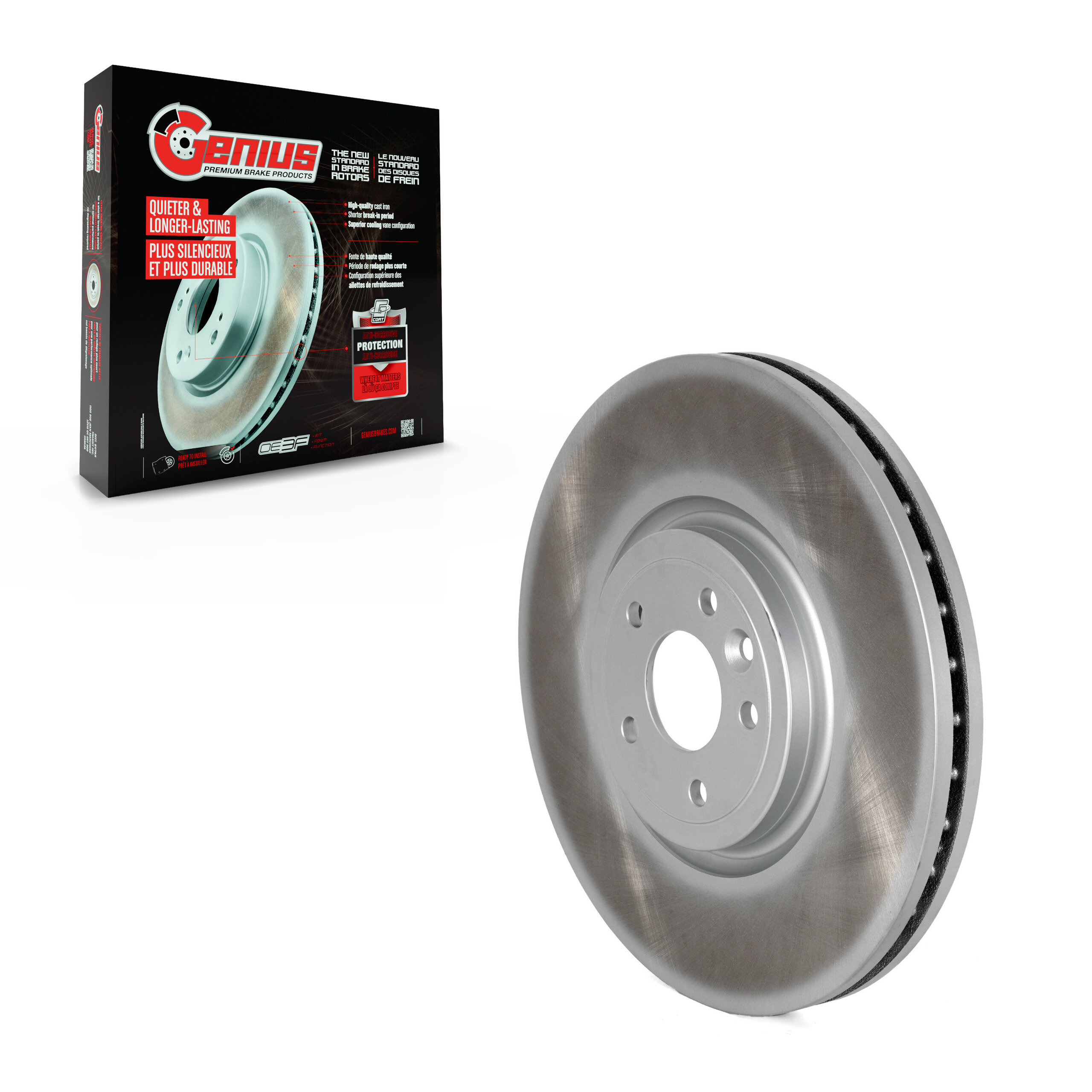 GENIUS - GCR-982010 - Disc Brake Rotor