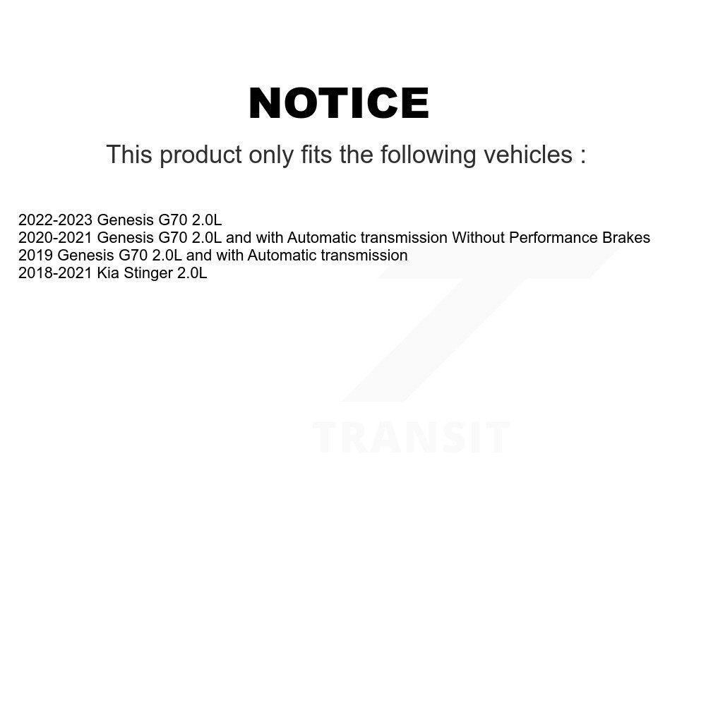 GENIUS - GCR-982548 - Disc Brake Rotor