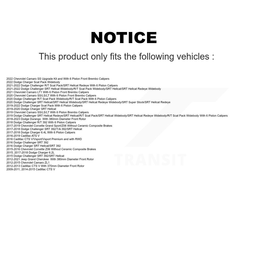 AmeriBRAKES - NWF-PRM1405 - Semi-Metallic Brake Pads