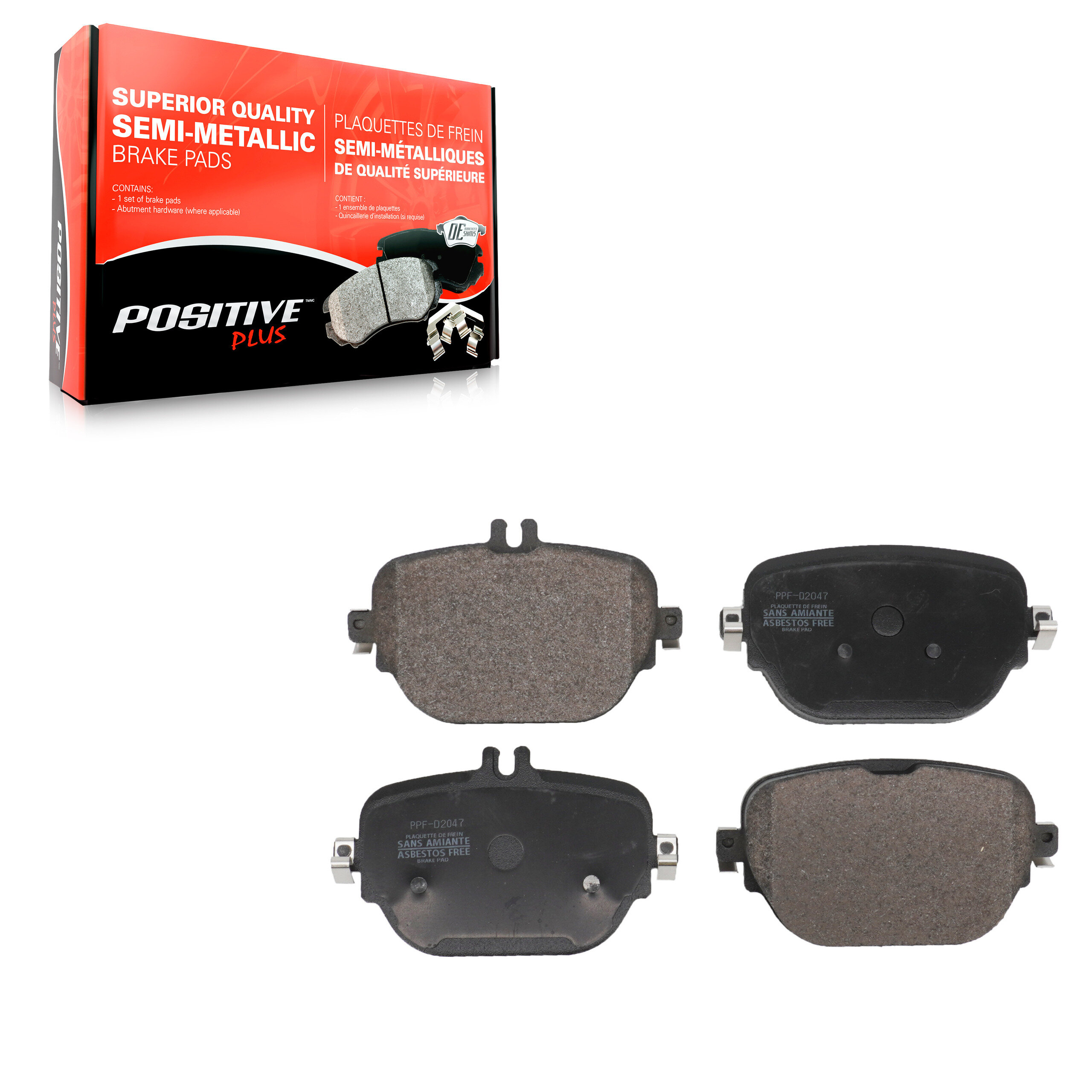 Semi-Metallic Brake Pads