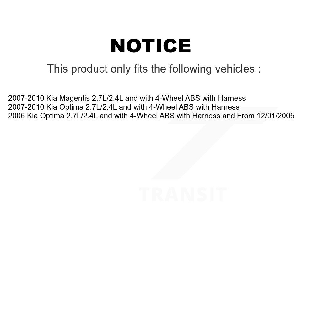 Mpulse - SEN-2ABS0540 - ABS Wheel Speed Sensor