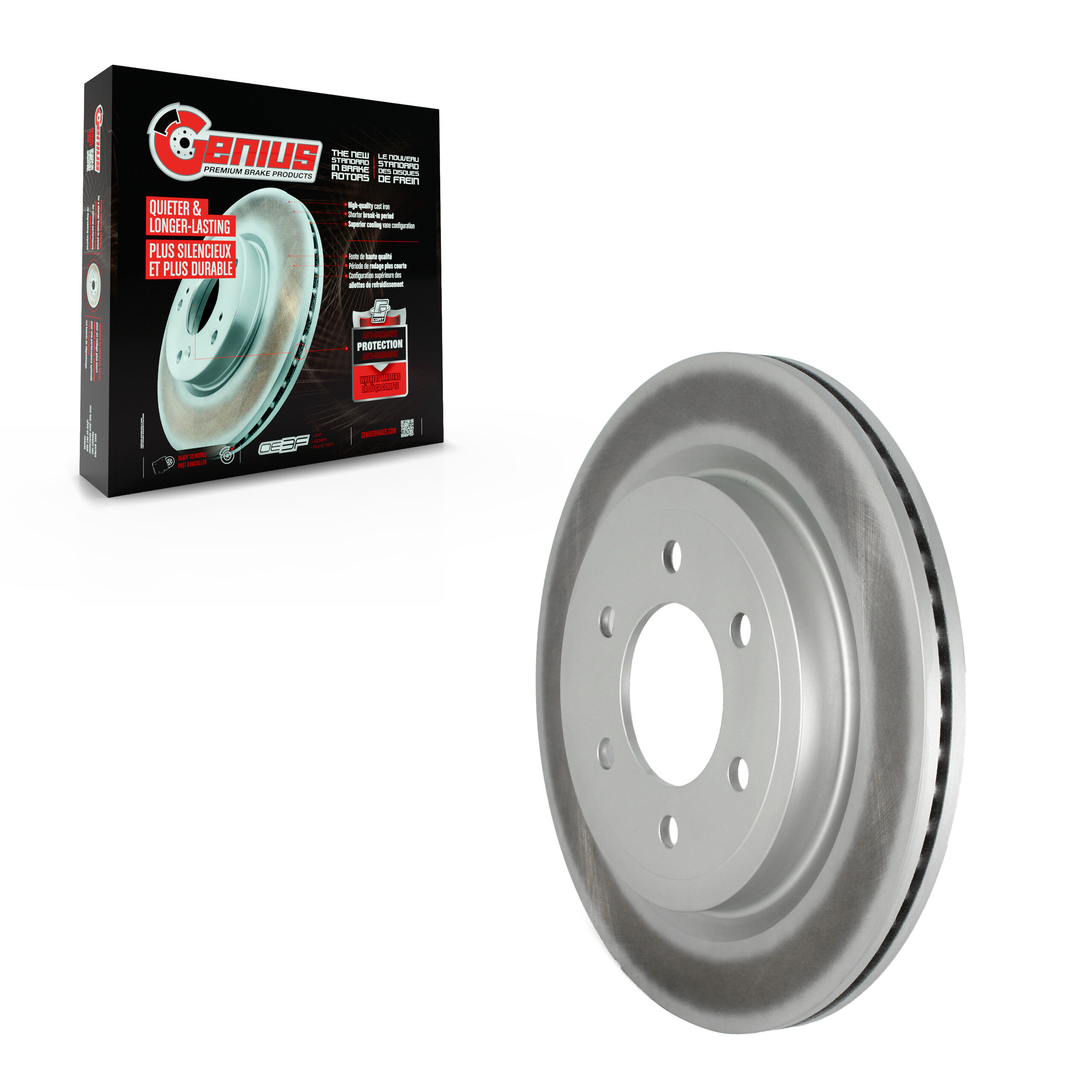 Coated Disc Brake Rotor