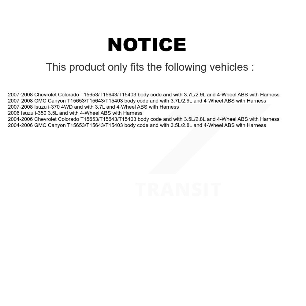 Mpulse - SEN-2ABS3299 - ABS Wheel Speed Sensor