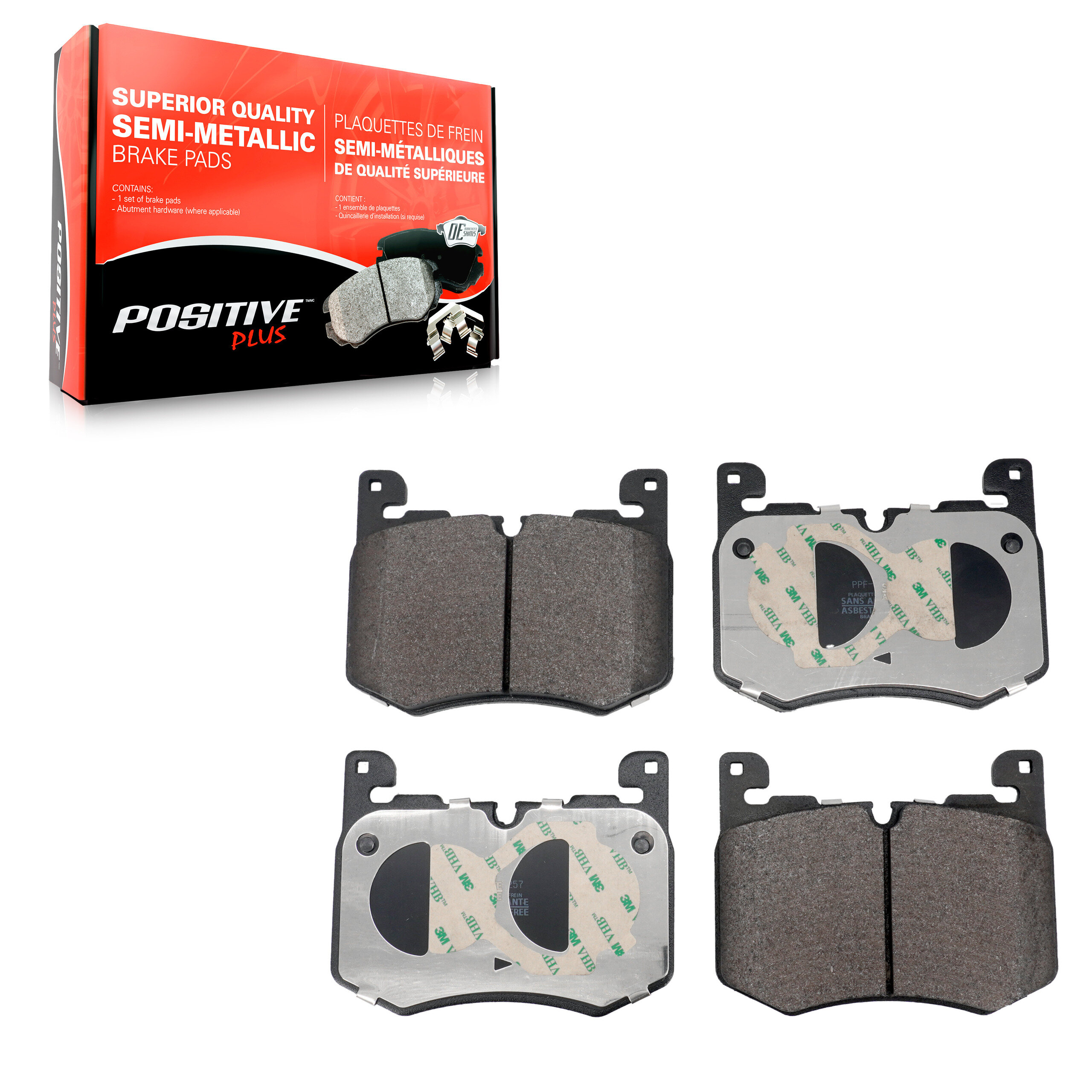 Semi-Metallic Brake Pads