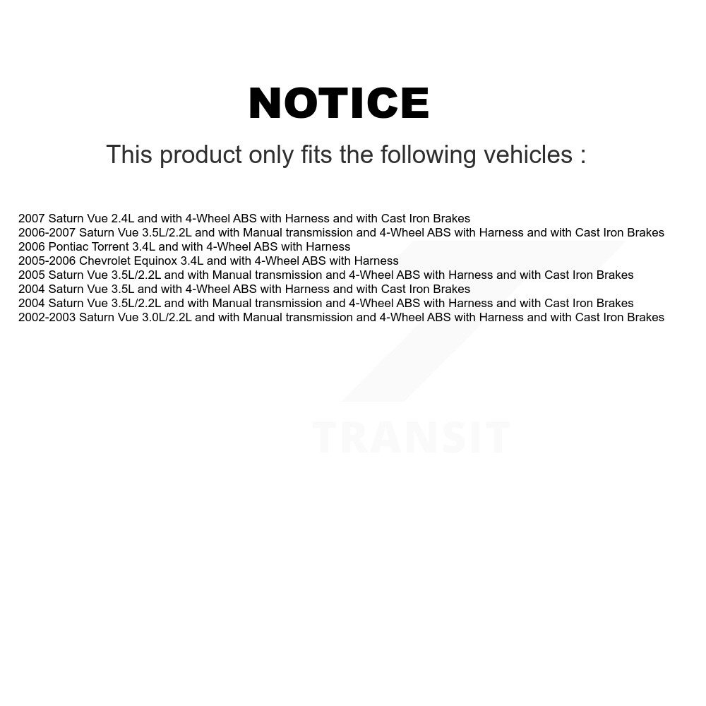 Mpulse - SEN-2ABS0531 - ABS Wheel Speed Sensor