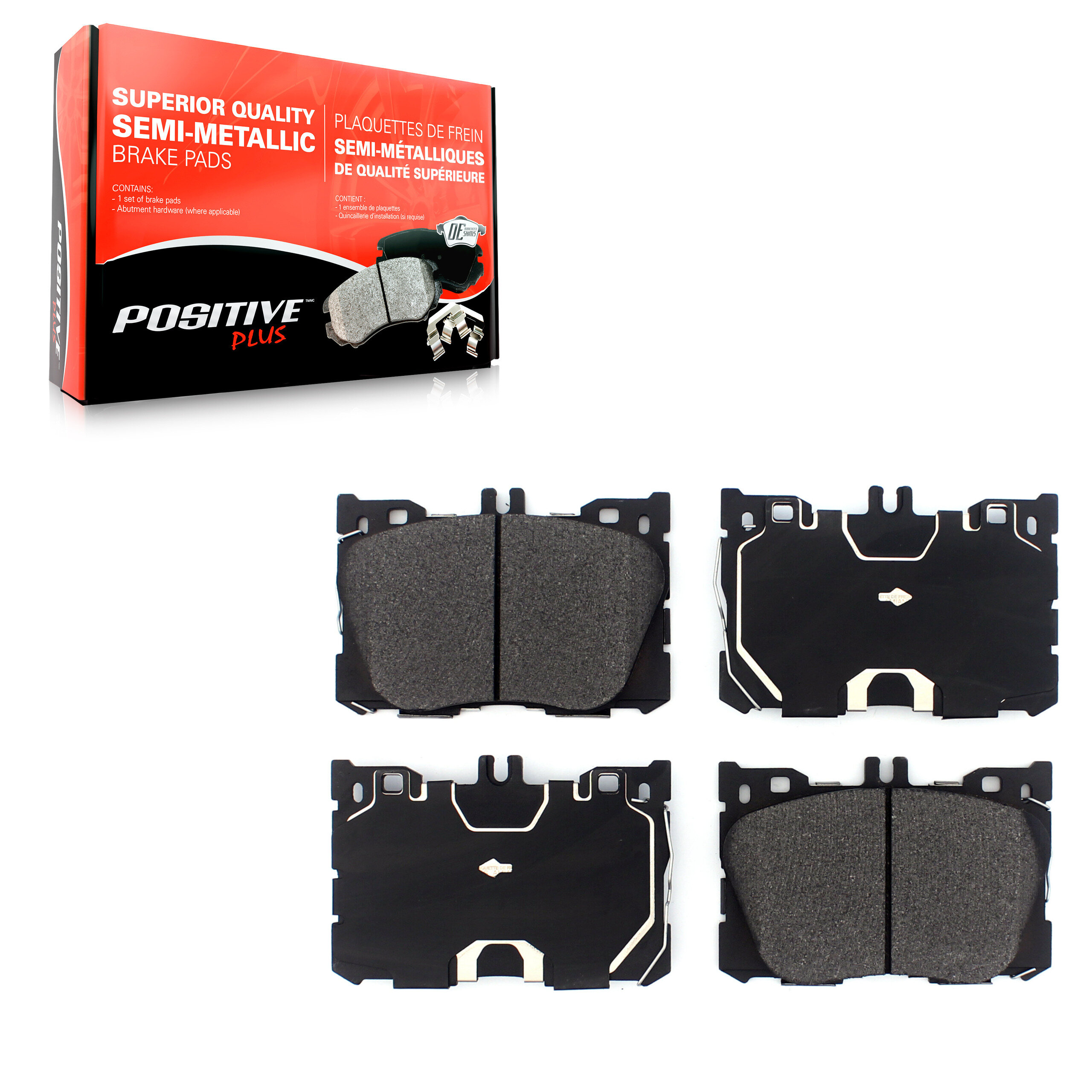 Semi-Metallic Brake Pads