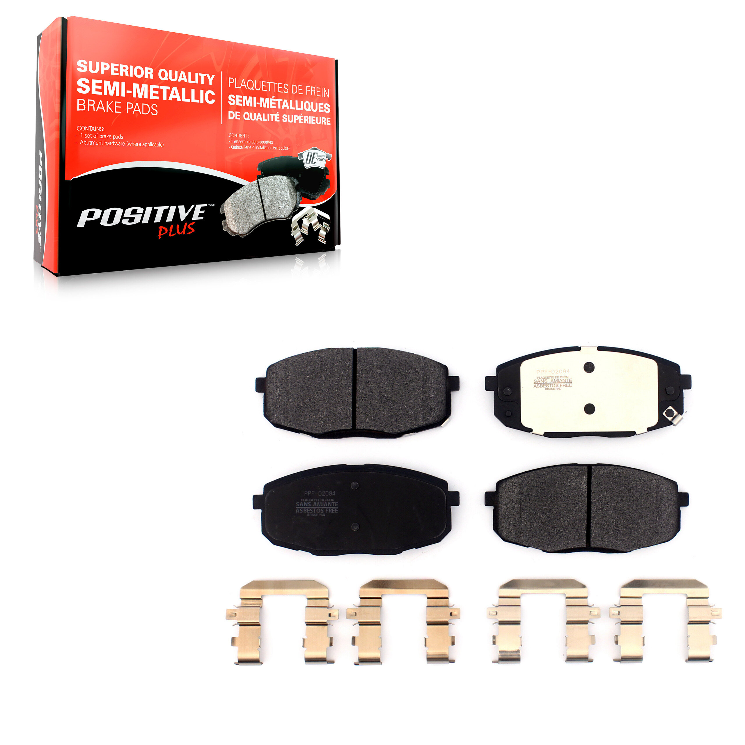 Semi-Metallic Brake Pads