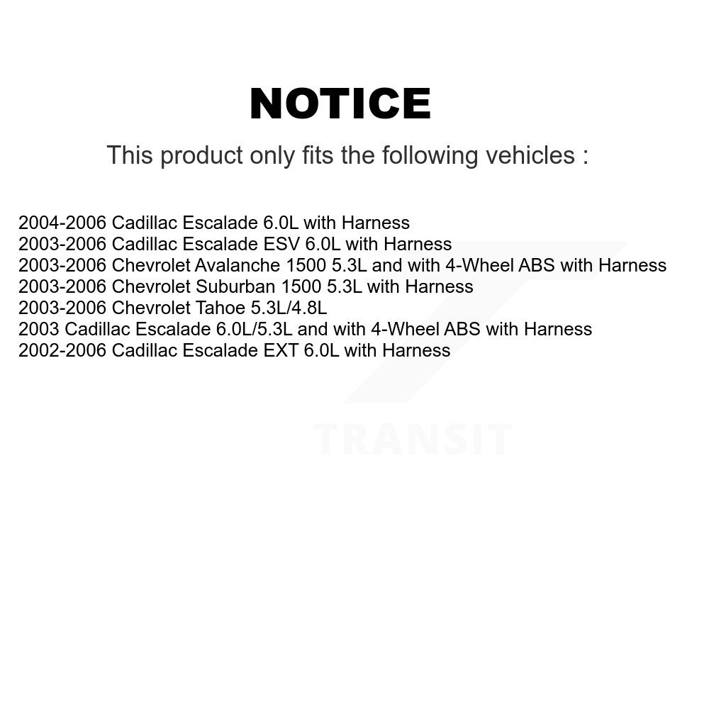 Mpulse - SEN-2ABS1268 - ABS Wheel Speed Sensor