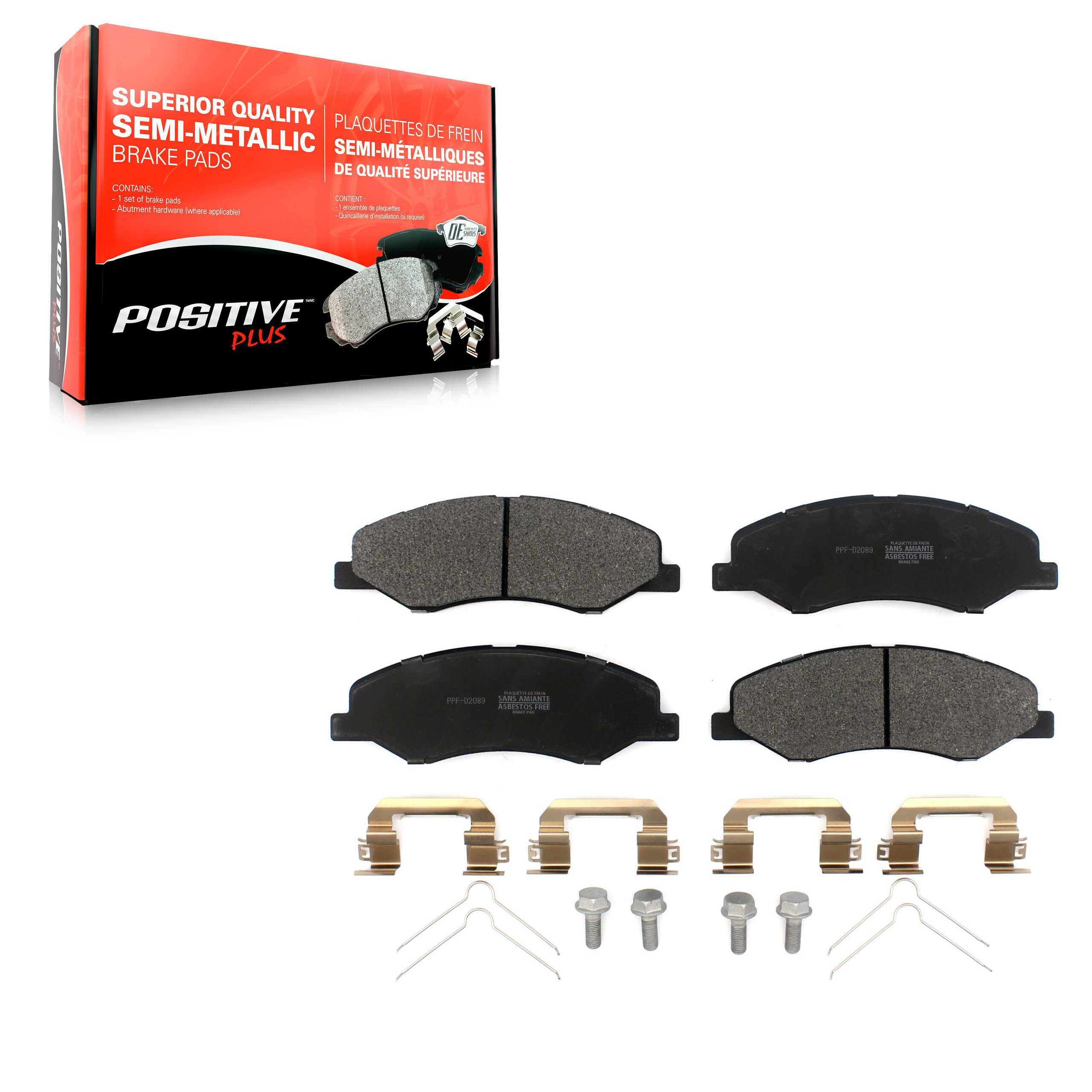 Semi-Metallic Brake Pads