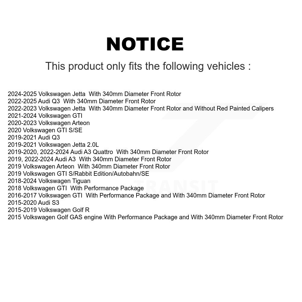 GENIUS - GCR-981914 - Coated Disc Brake Rotor