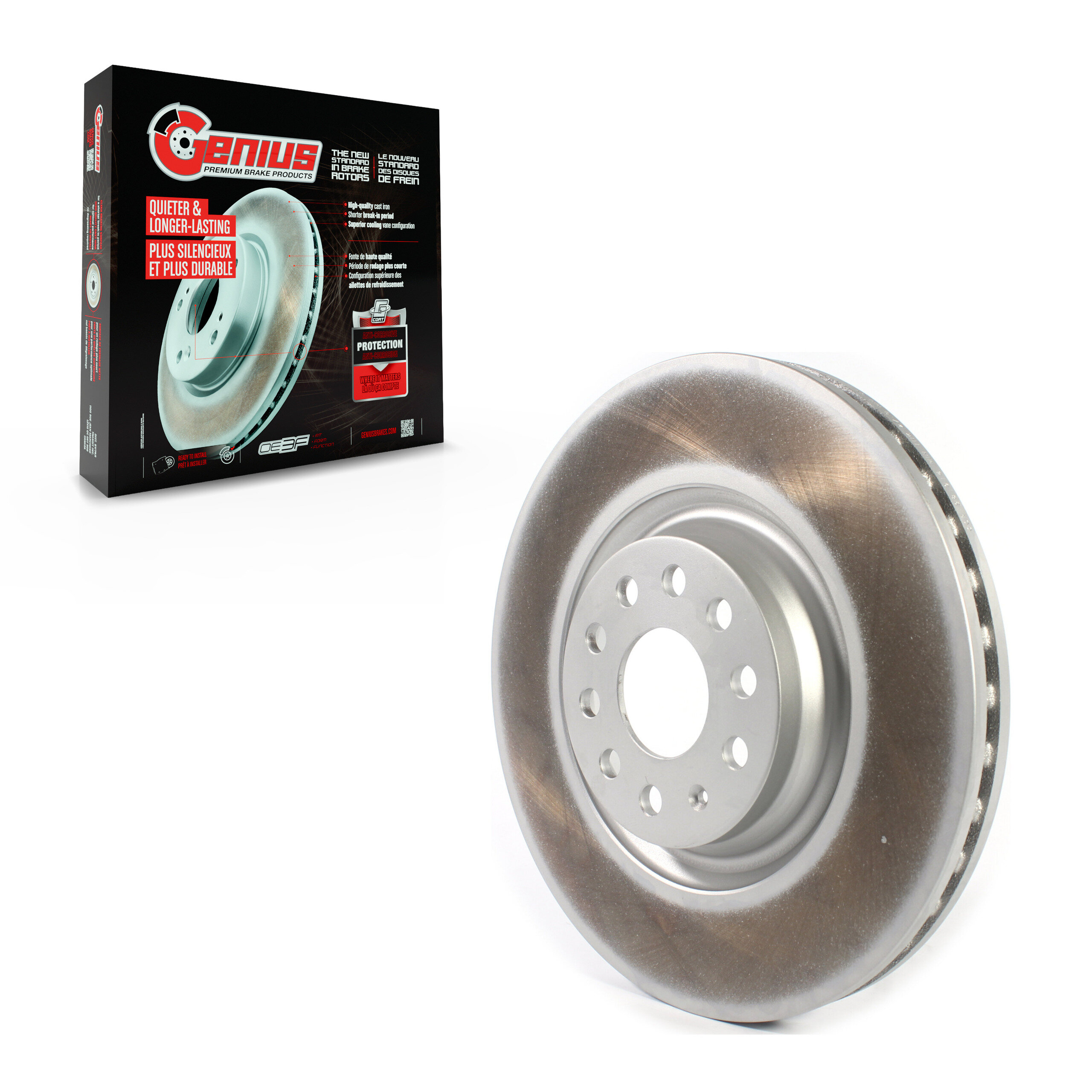 Coated Disc Brake Rotor