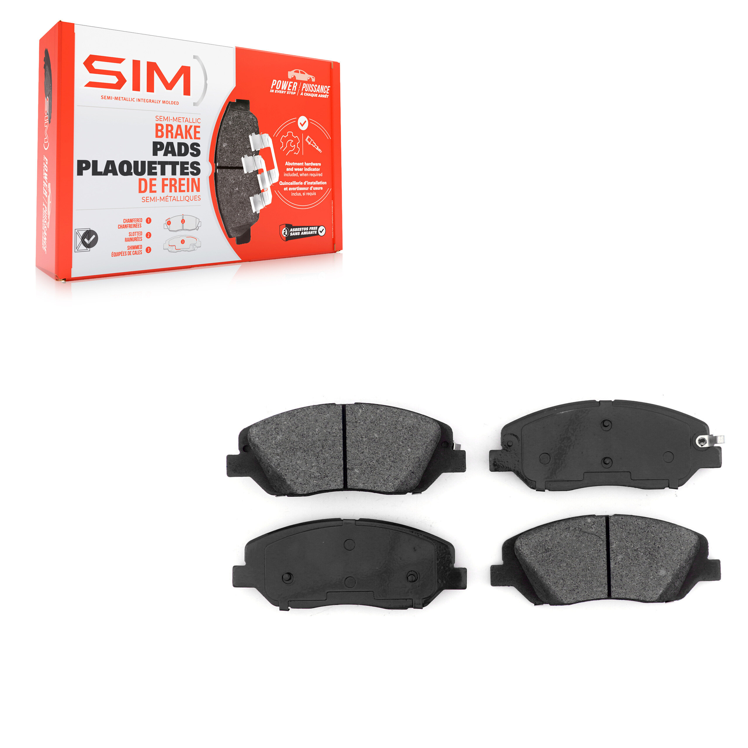 Semi-Metallic Brake Pads