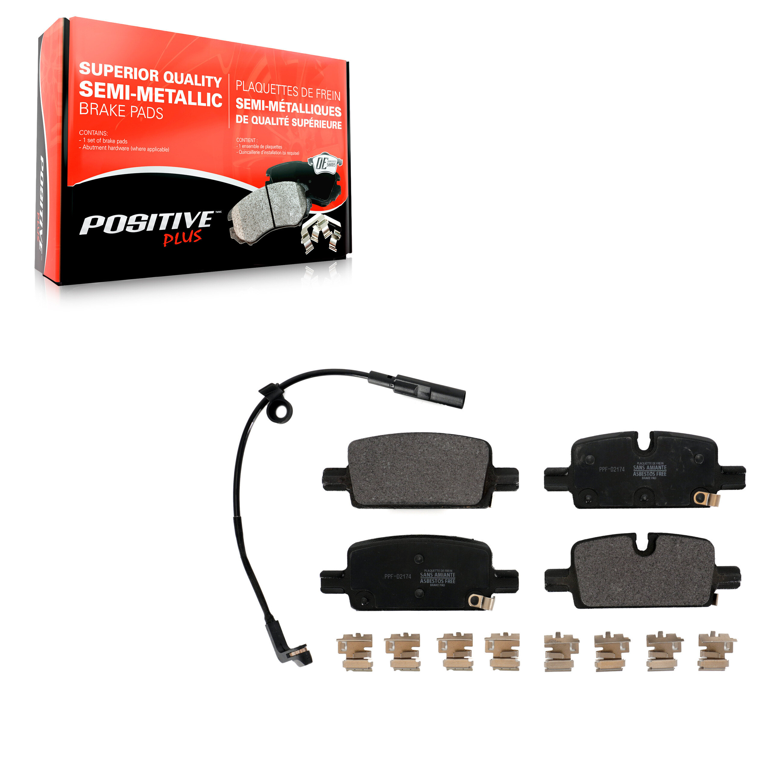 Semi-Metallic Brake Pads