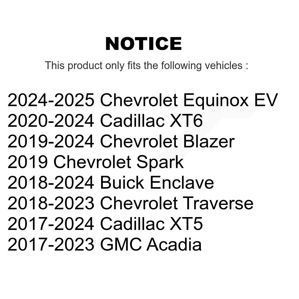 GENIUS - GCR-582060 - Coated Disc Brake Rotor