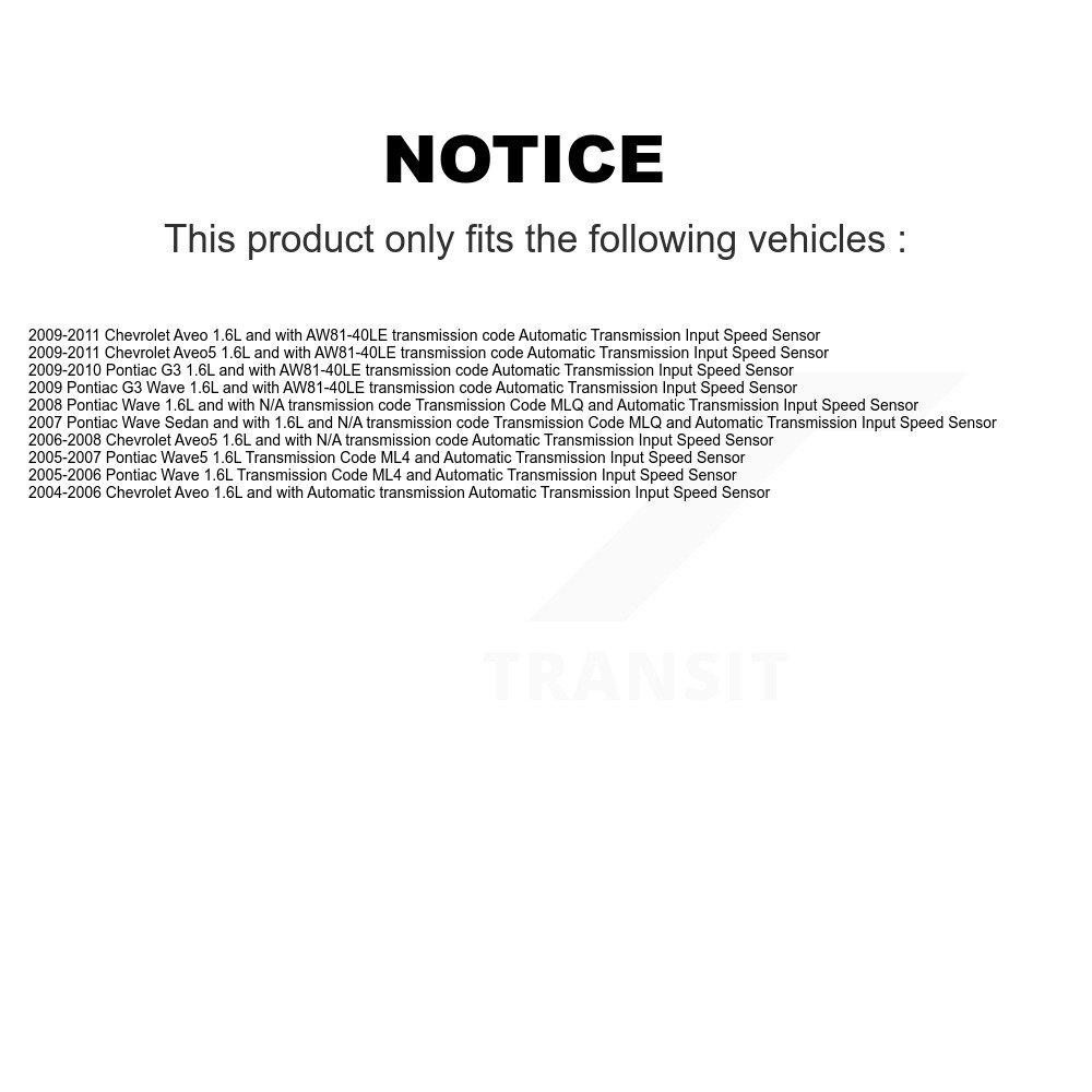 Mpulse - SEN-2VSS0236 - Vehicle Speed Sensor