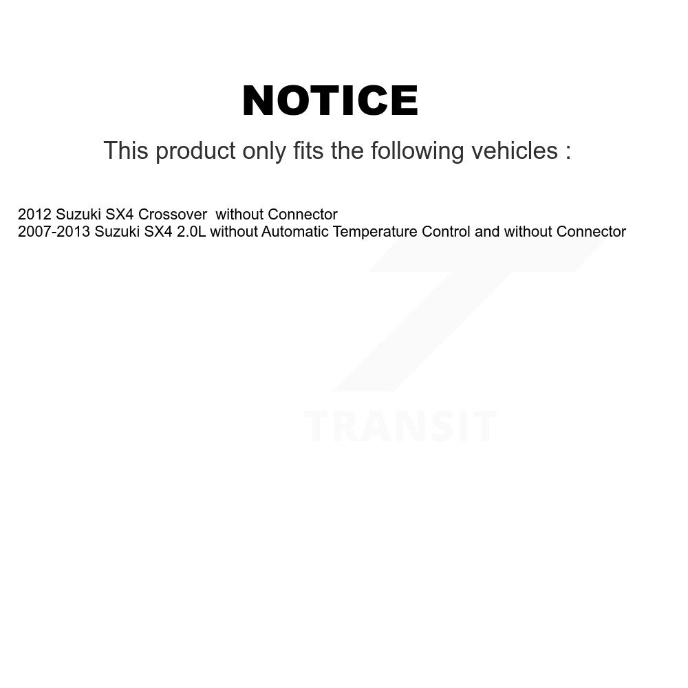 Mpulse - SEN-2BMR0406 - HVAC Blower Motor Resistor