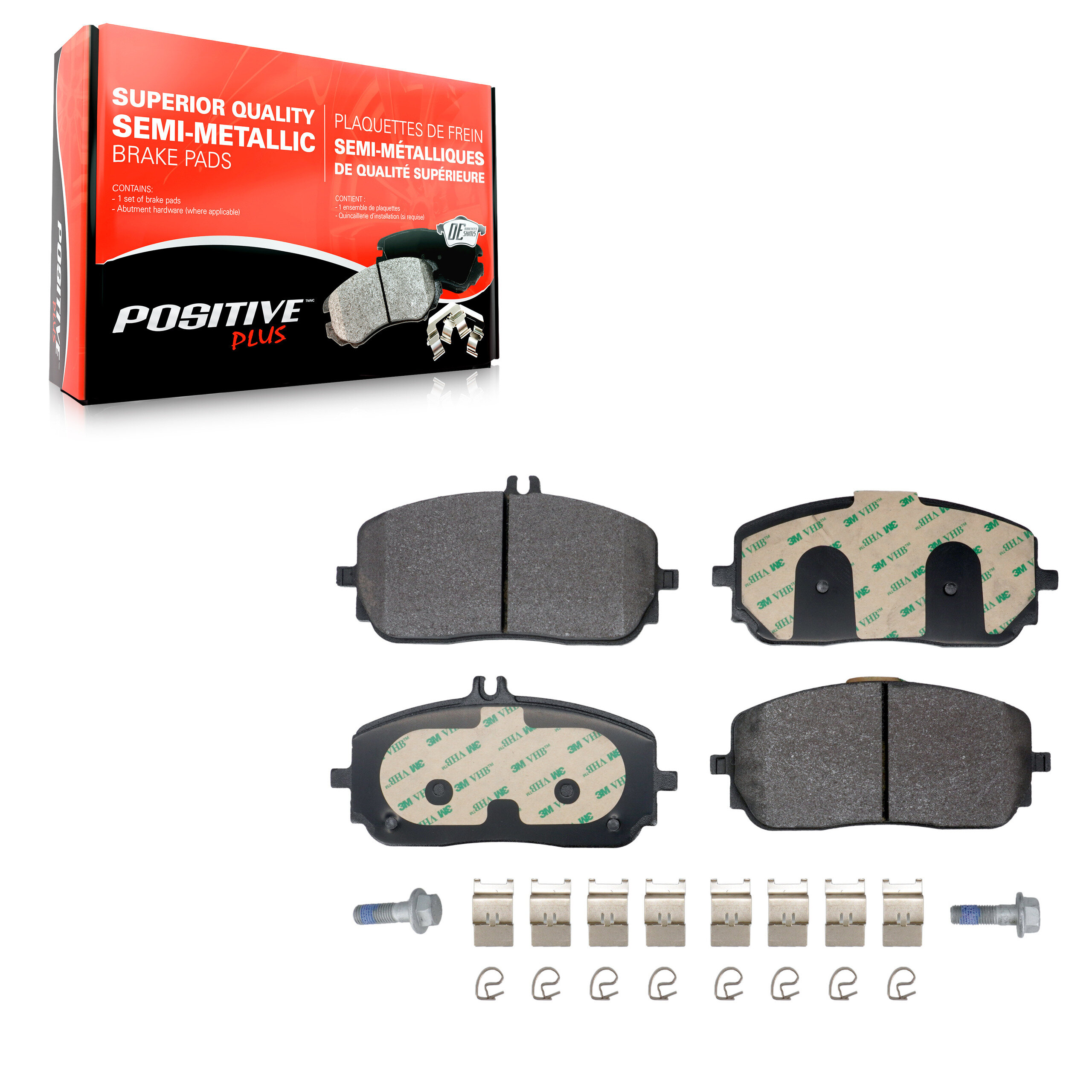 Semi-Metallic Brake Pads